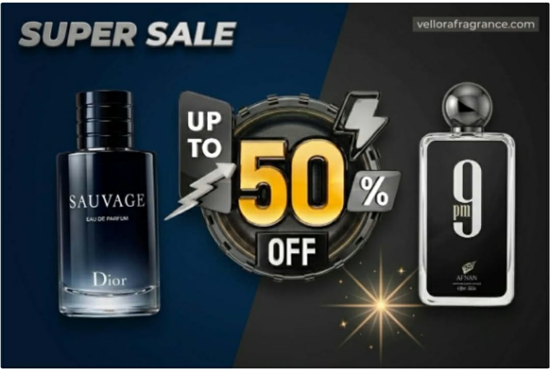 Super Sale — up to 50% off Dior Sauvage and 9 PM fragrances
