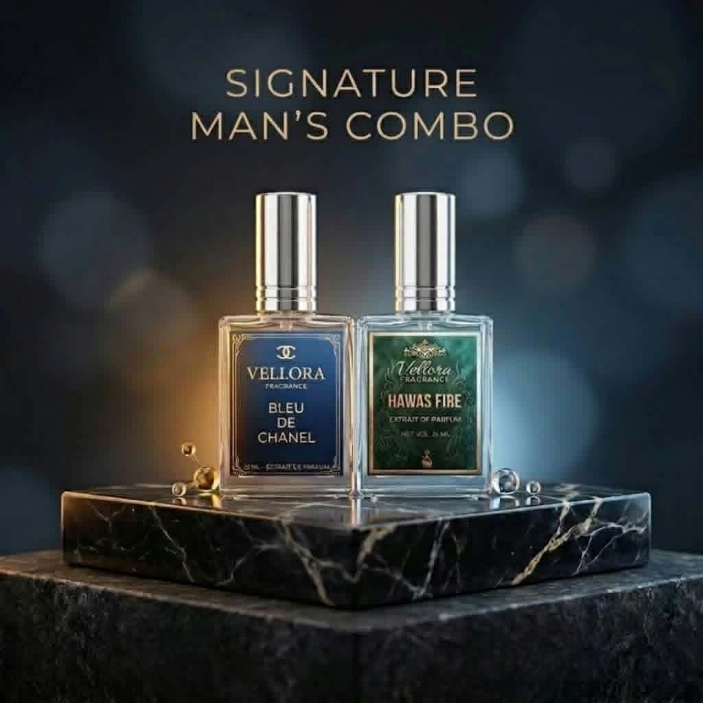 Signature Man's Combo (Bleu De Chanel + Hawas Fire)